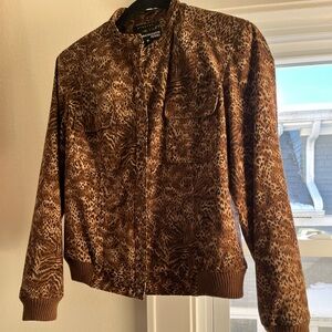 Norton McNaughton Animal Print Jacket